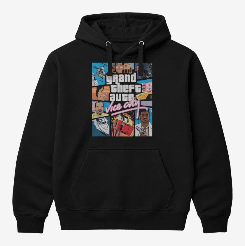 Polerón Canguro Negro de GTA Vice CIty