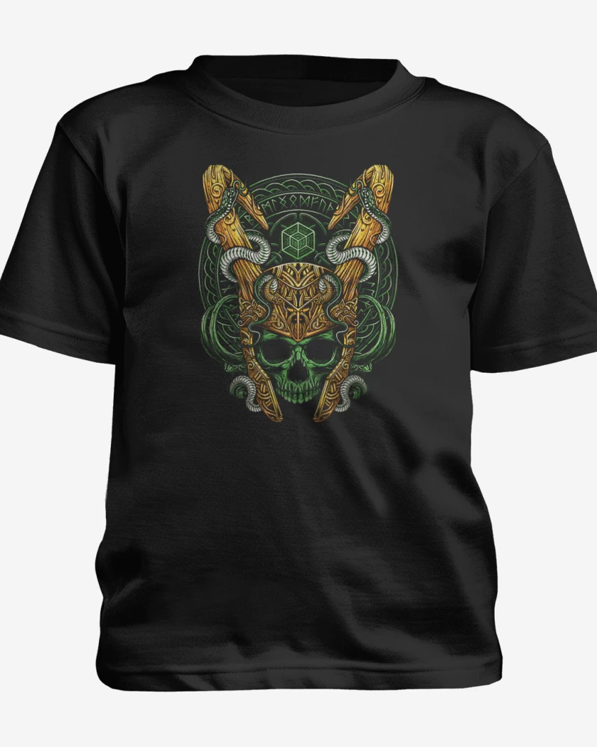 Polera de niño Negro de Lokiloki