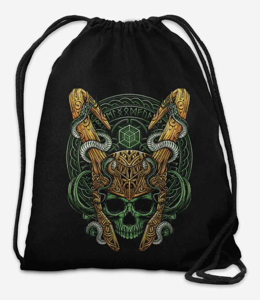 Mochila Negro de Lokiloki