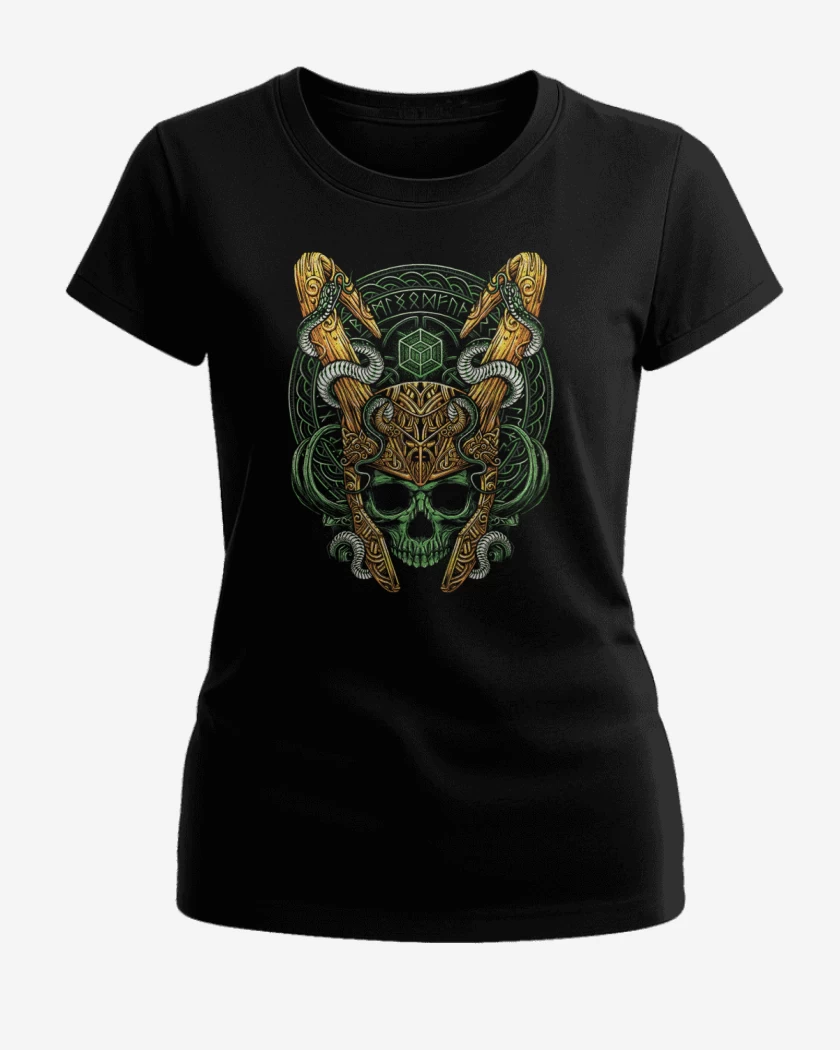 Polera de Mujer Negro de Lokiloki