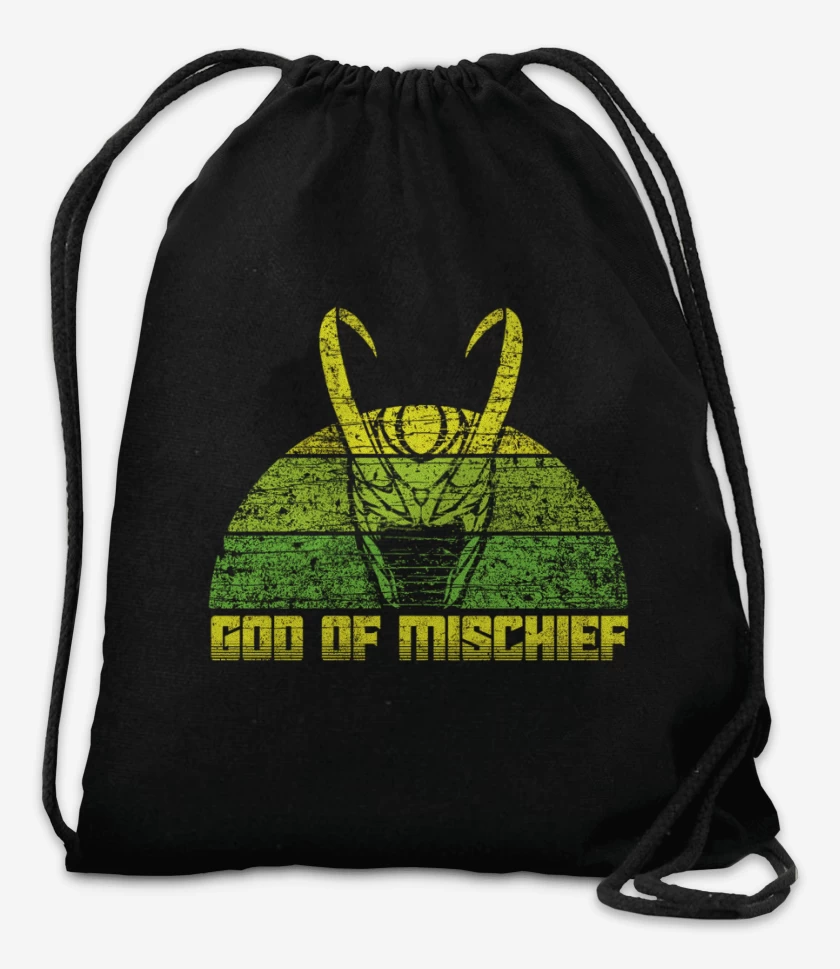 Mochila Negro de god of mischief