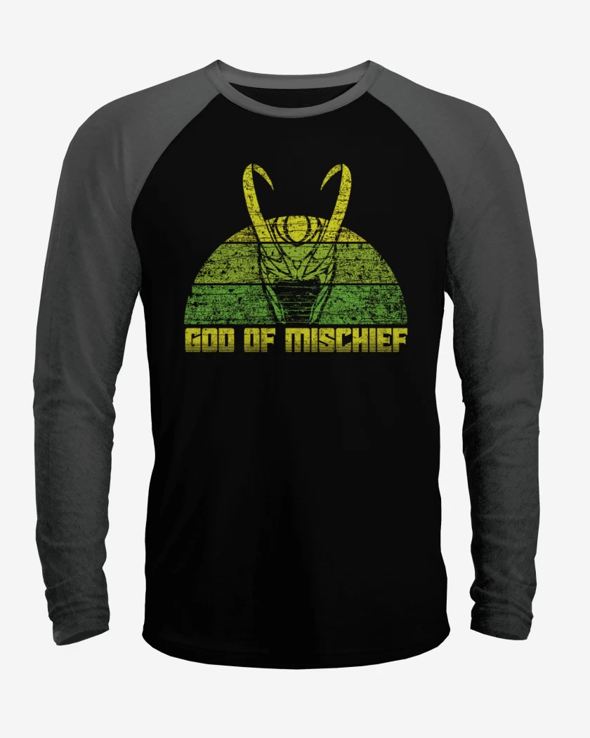 Polera Raglan god of mischief