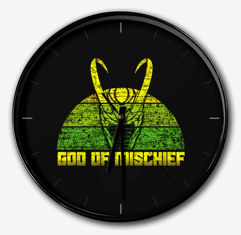 Reloj Negro de god of mischief