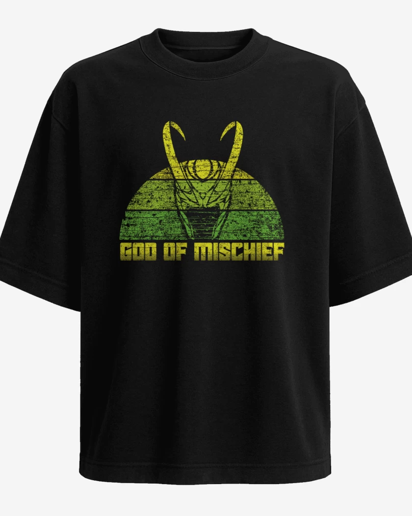 Polera Oversize god of mischief