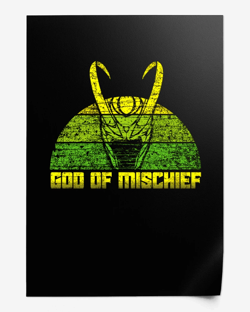 Print god of mischief