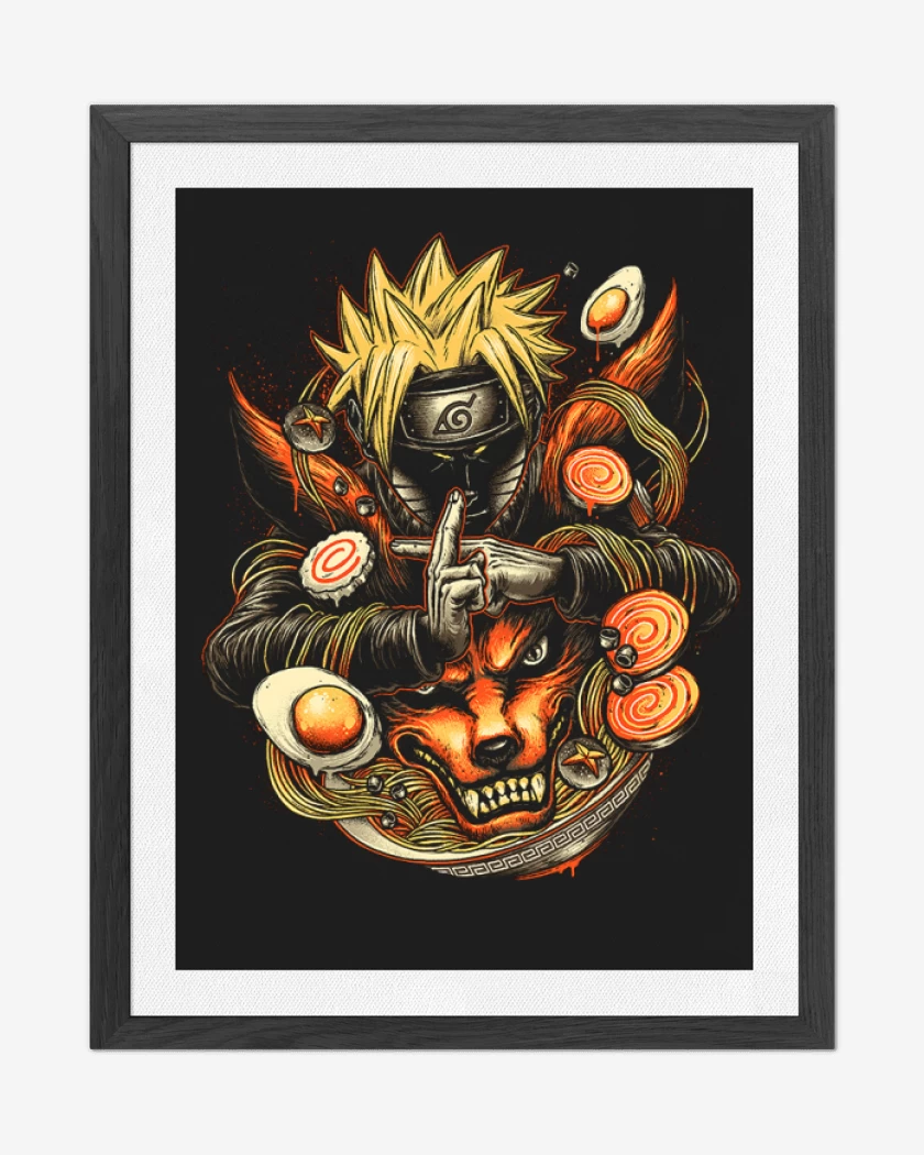 Cuadro decorativo Negro de Naruto