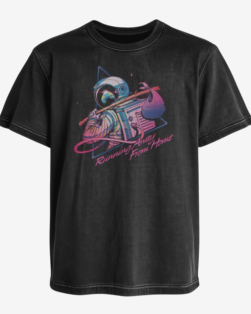 Polera desgastada De la espacial