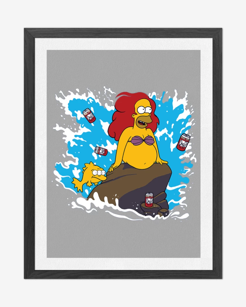 Cuadro decorativo Gris Melange de Homero definitivo