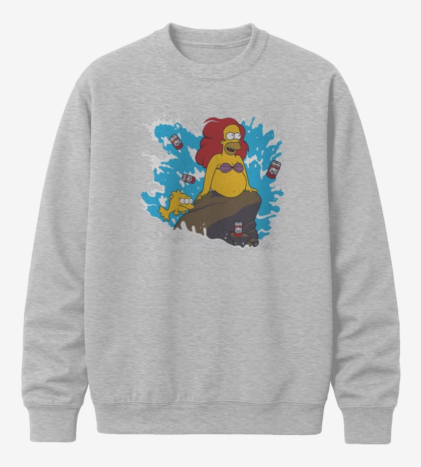 Poleron polo Gris Melange de Homero definitivo