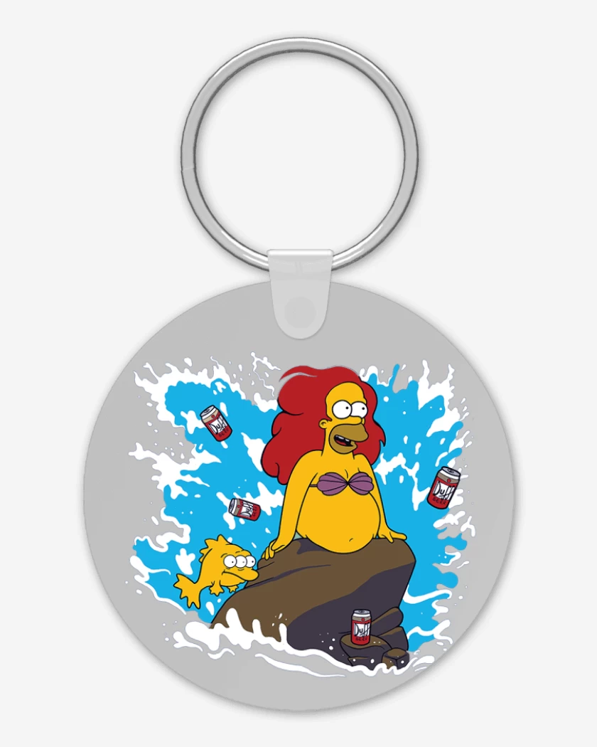 Llavero Gris Melange de Homero definitivo