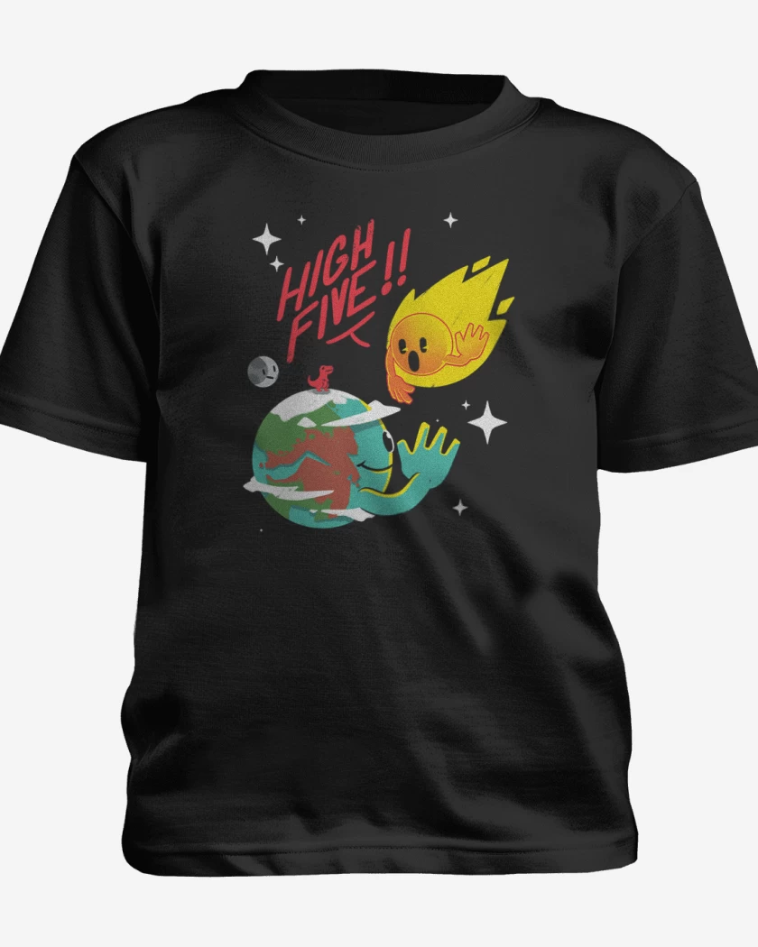 Polera de niño Negro de High five