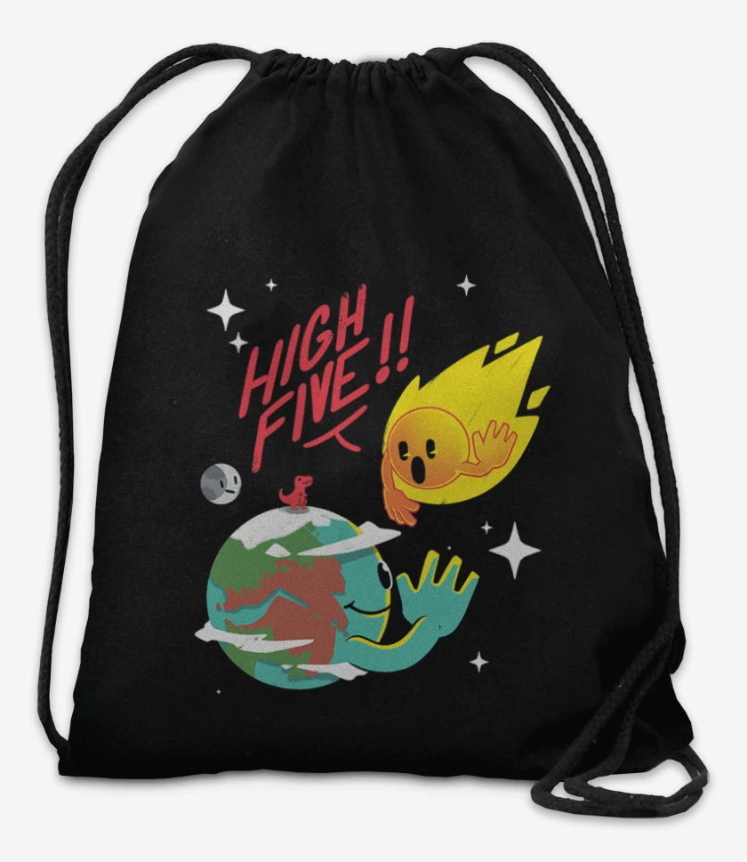 Mochila Negro de High five