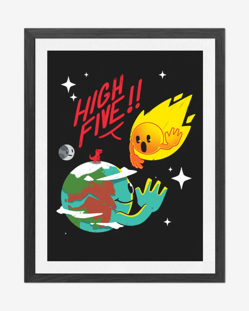Cuadro decorativo Negro de High five