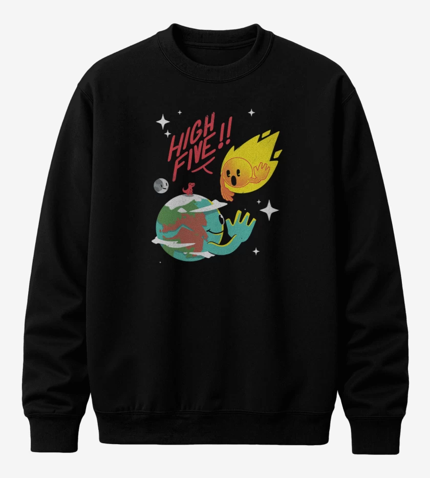Poleron polo Negro de High five