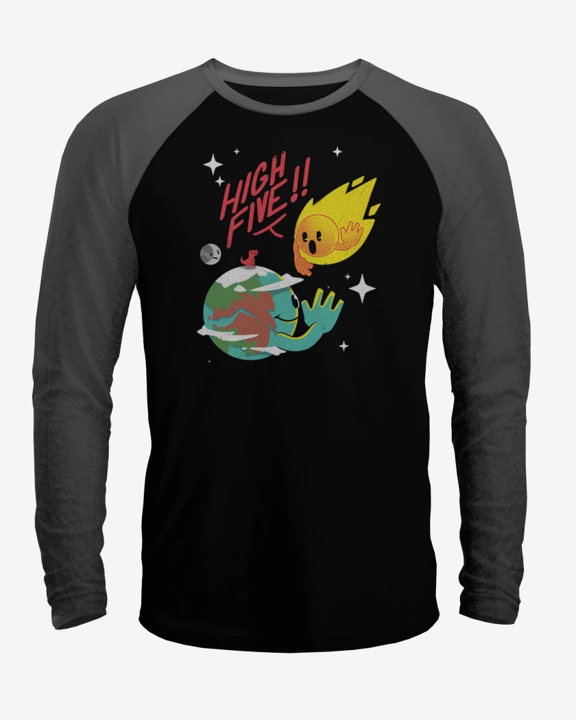 Polera Raglan High five