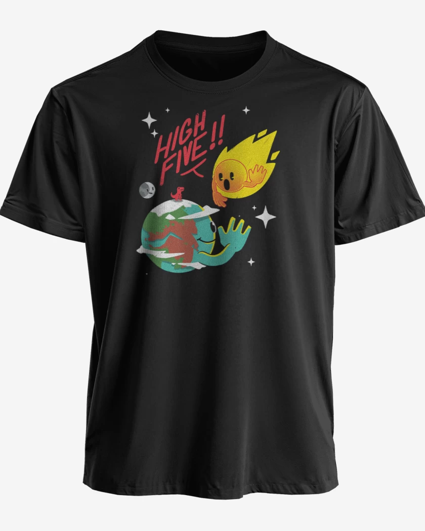 Polera premium Negro de High five