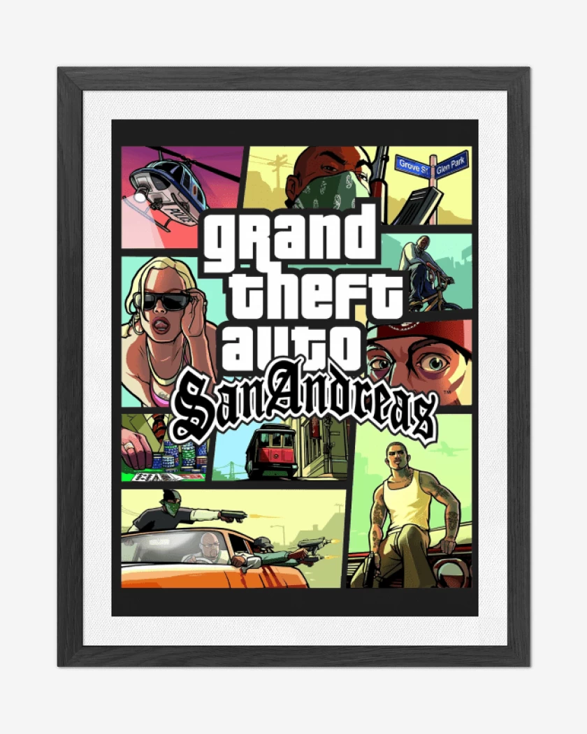 Cuadro decorativo GTA San Andreas