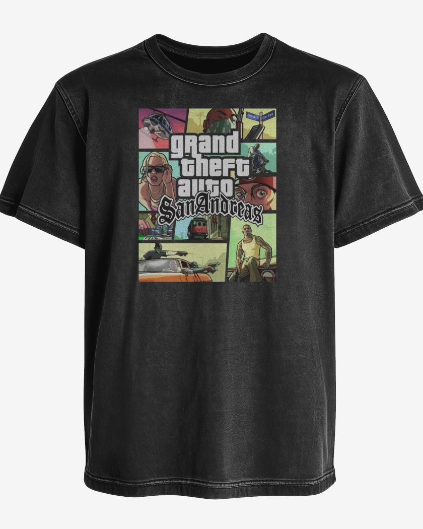 Polera desgastada GTA San Andreas