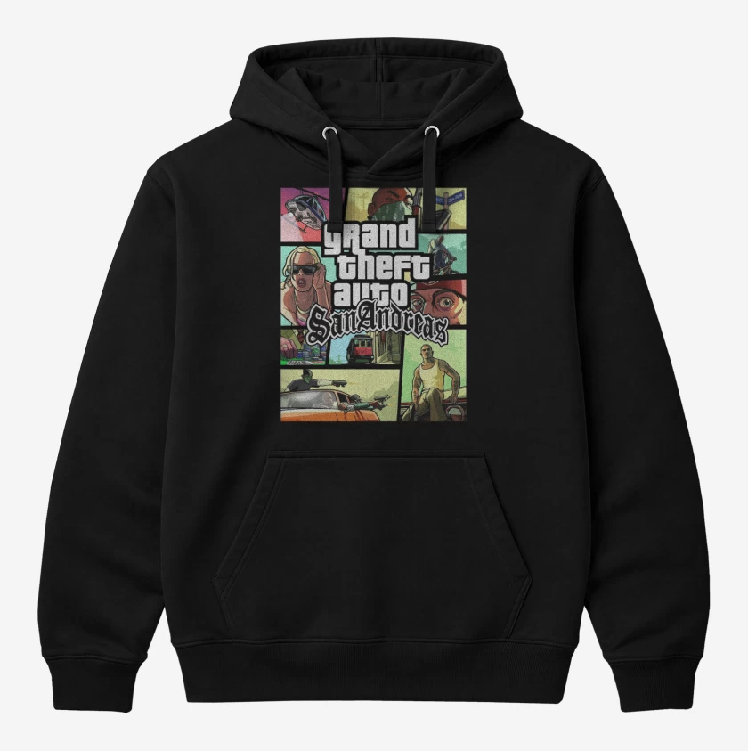 Polerón Canguro Negro de GTA San Andreas