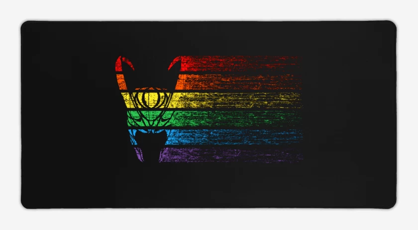 Mouse pad Gamer Negro de Loki colores