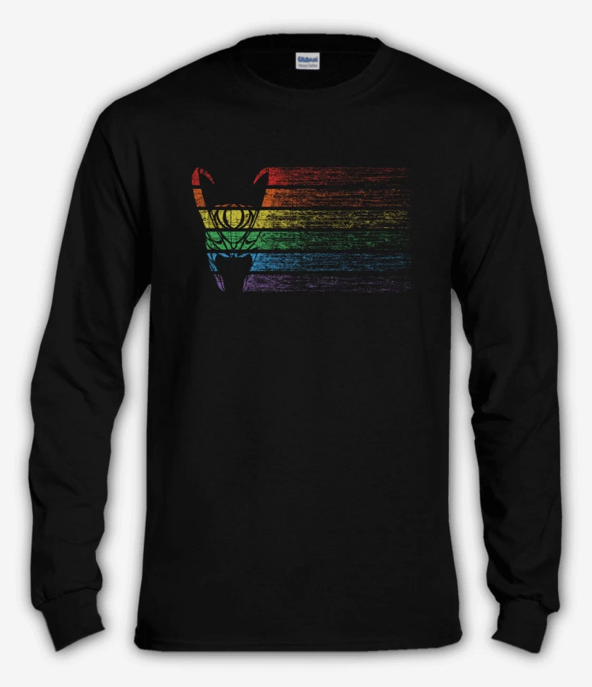 Polera manga larga Negro de Loki colores