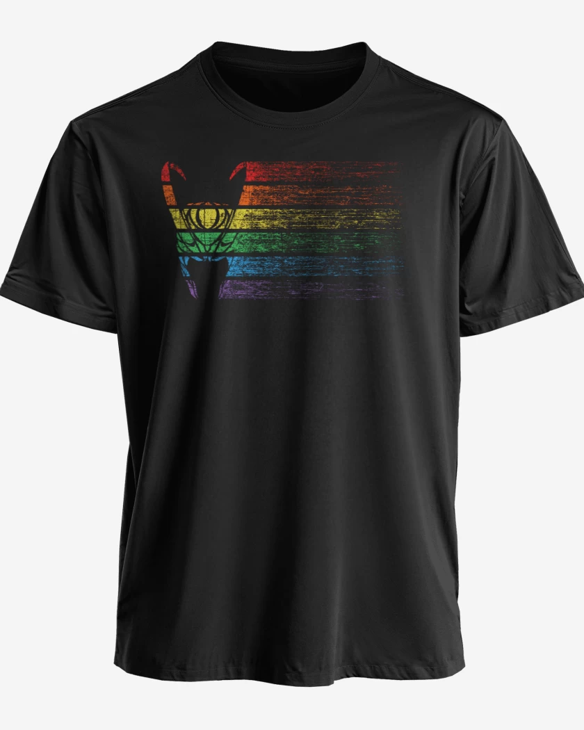 Polera premium Negro de Loki colores