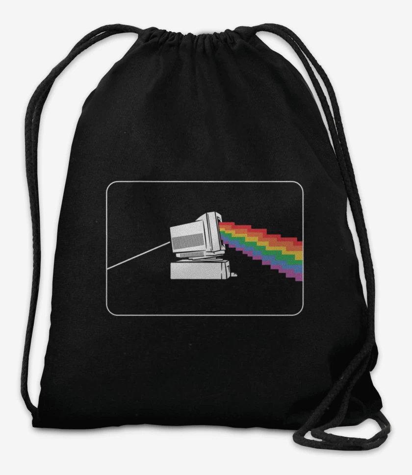 Mochila Negro de Pink floyd pc