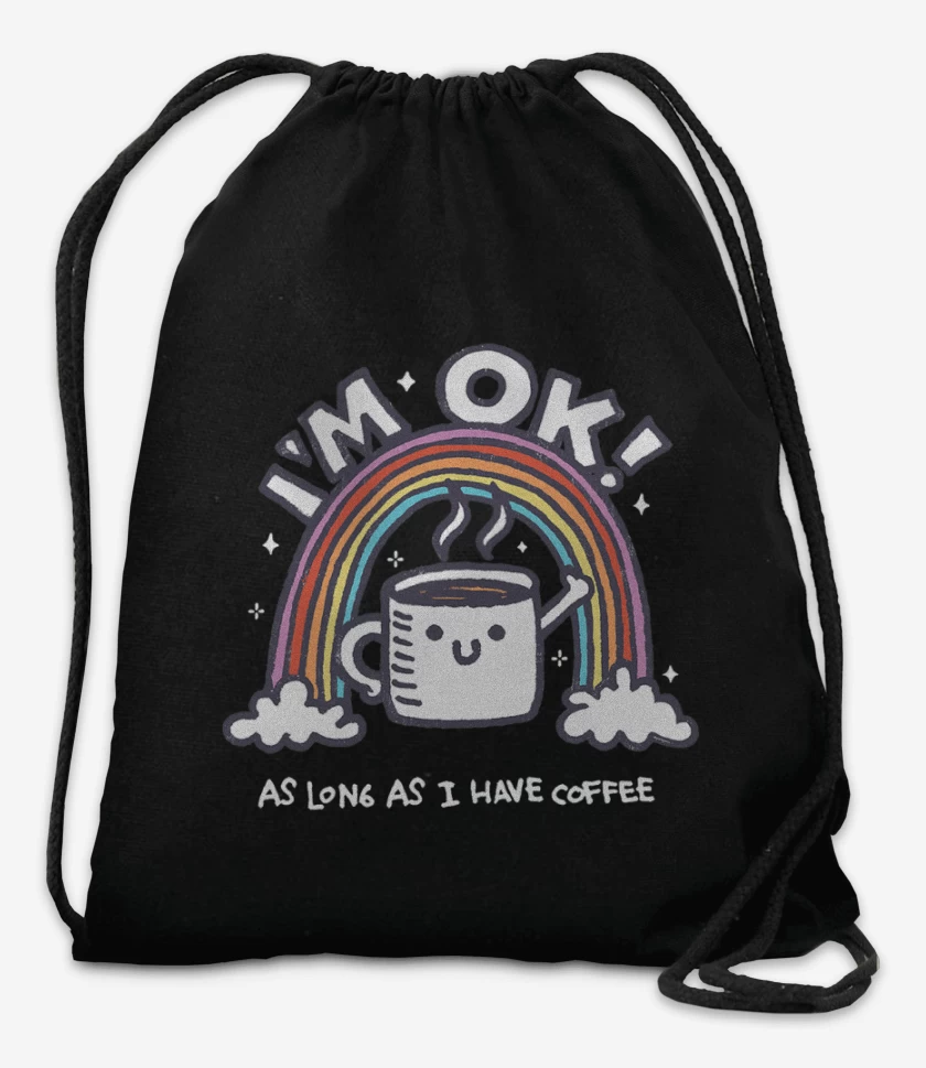 Mochila Negro de im ok coffee
