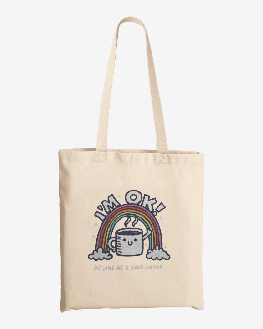 Totebag im ok coffee