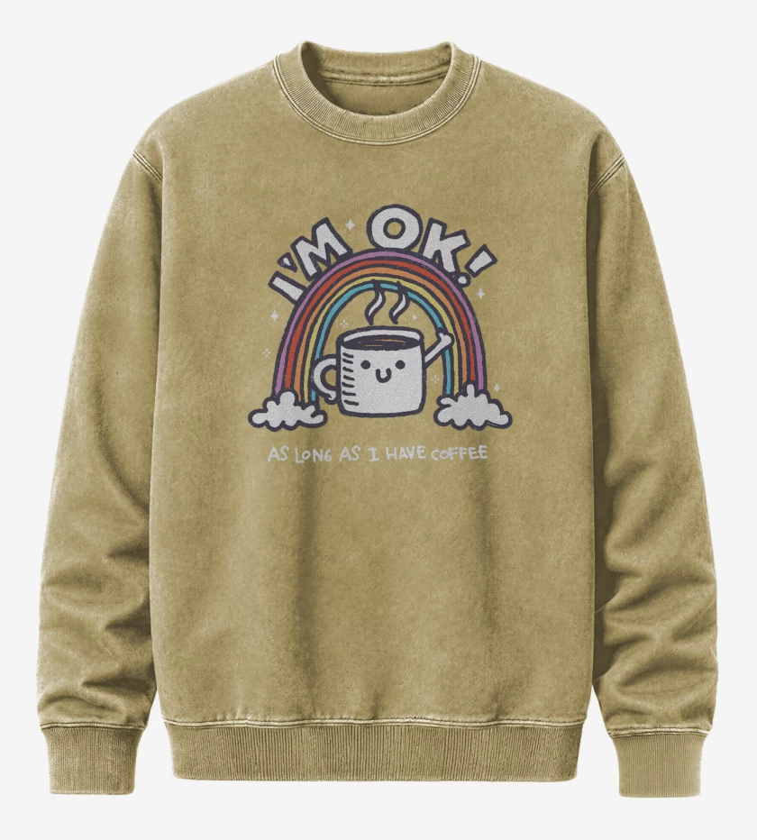Poleron Polo Acid Wash Beige de im ok coffee