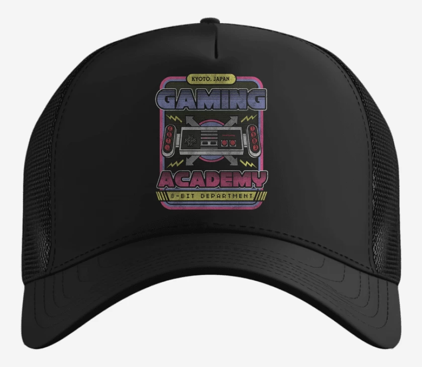 Gorro Negro de Gaming academy