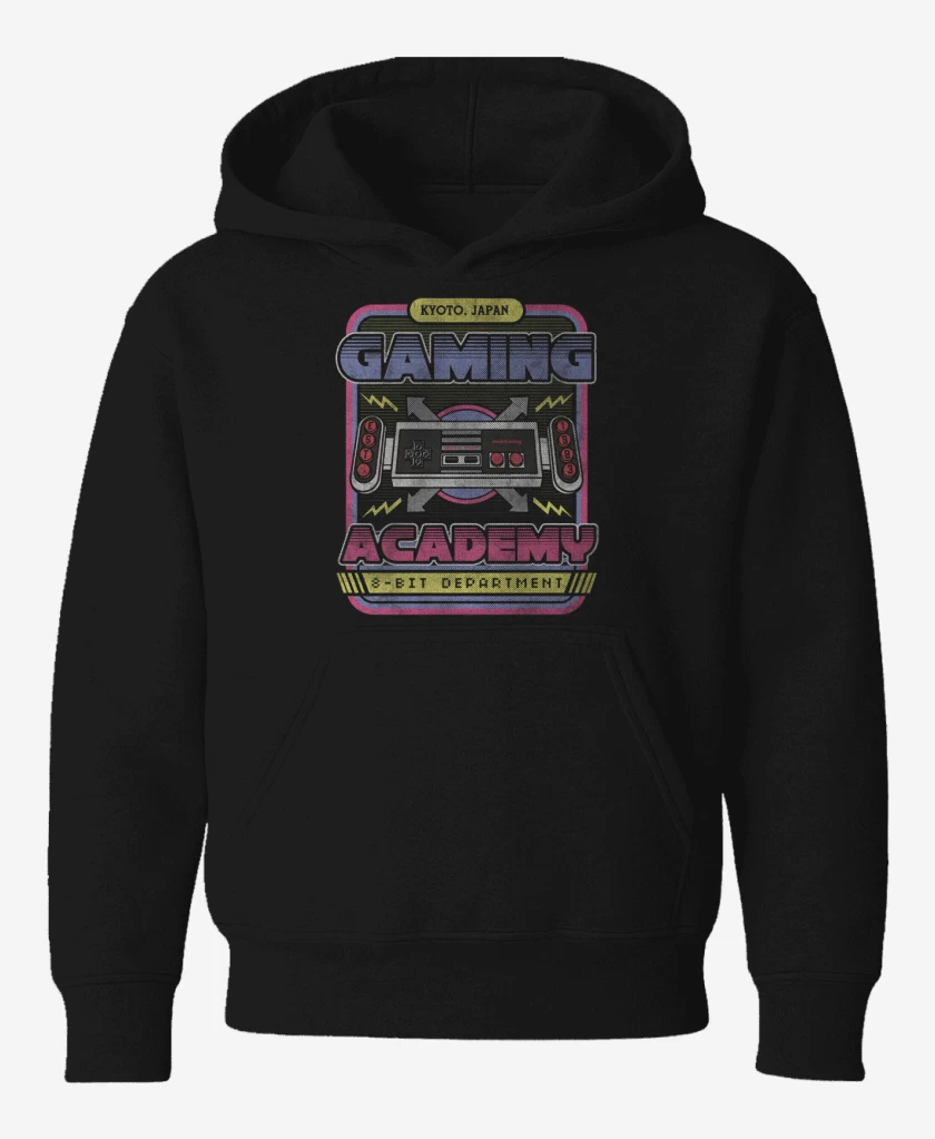 Poleron de niño Negro de Gaming academy