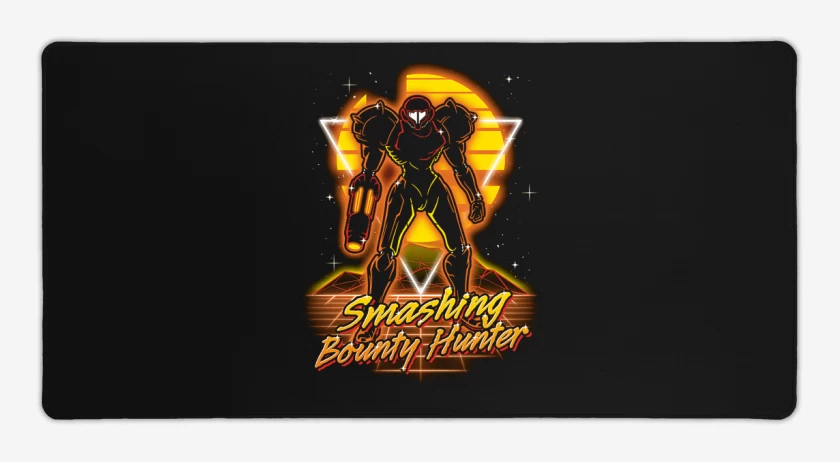 Mouse pad Gamer Negro de Smashing bounty hunter