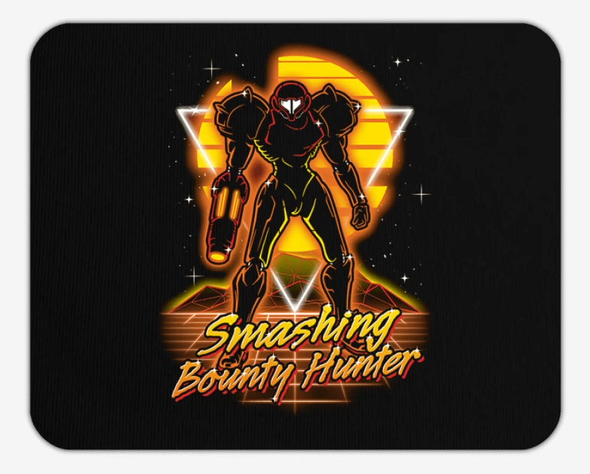 Mousepad Smashing bounty hunter