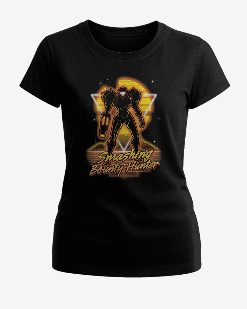 Polera de Mujer Negro de Smashing bounty hunter