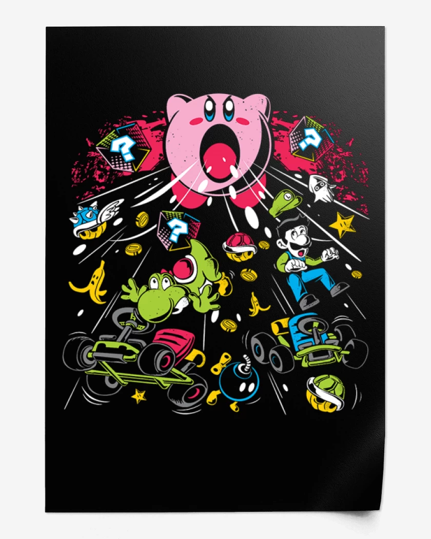 Print Negro de Kirby
