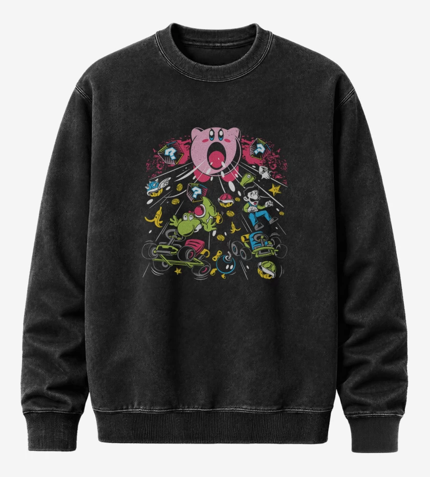 Poleron Polo Acid Wash Kirby