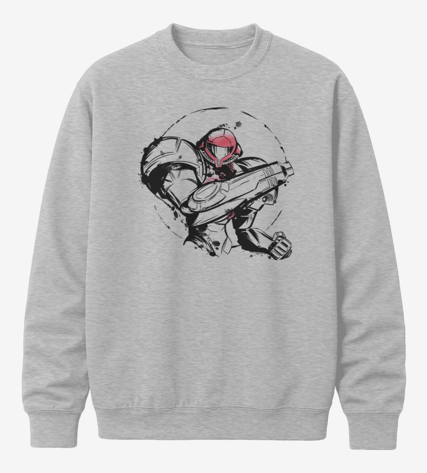 Poleron polo samus blanco