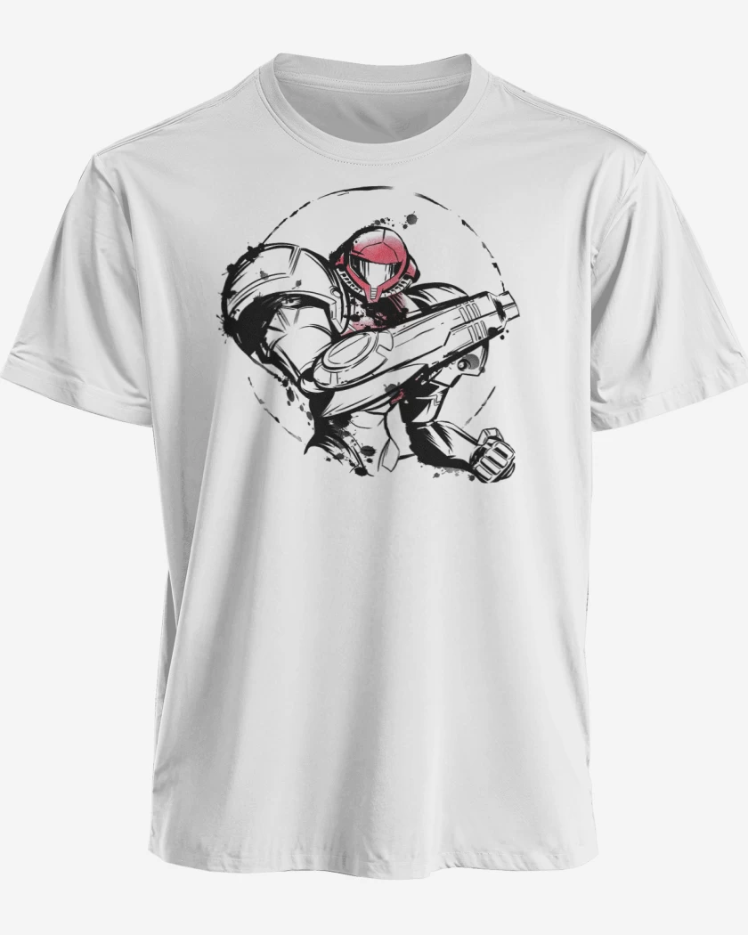 Polera premium Blanco de samus blanco