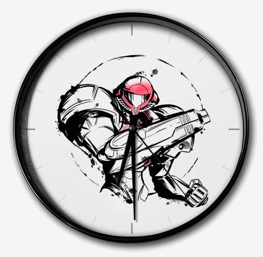 Reloj Blanco de samus blanco