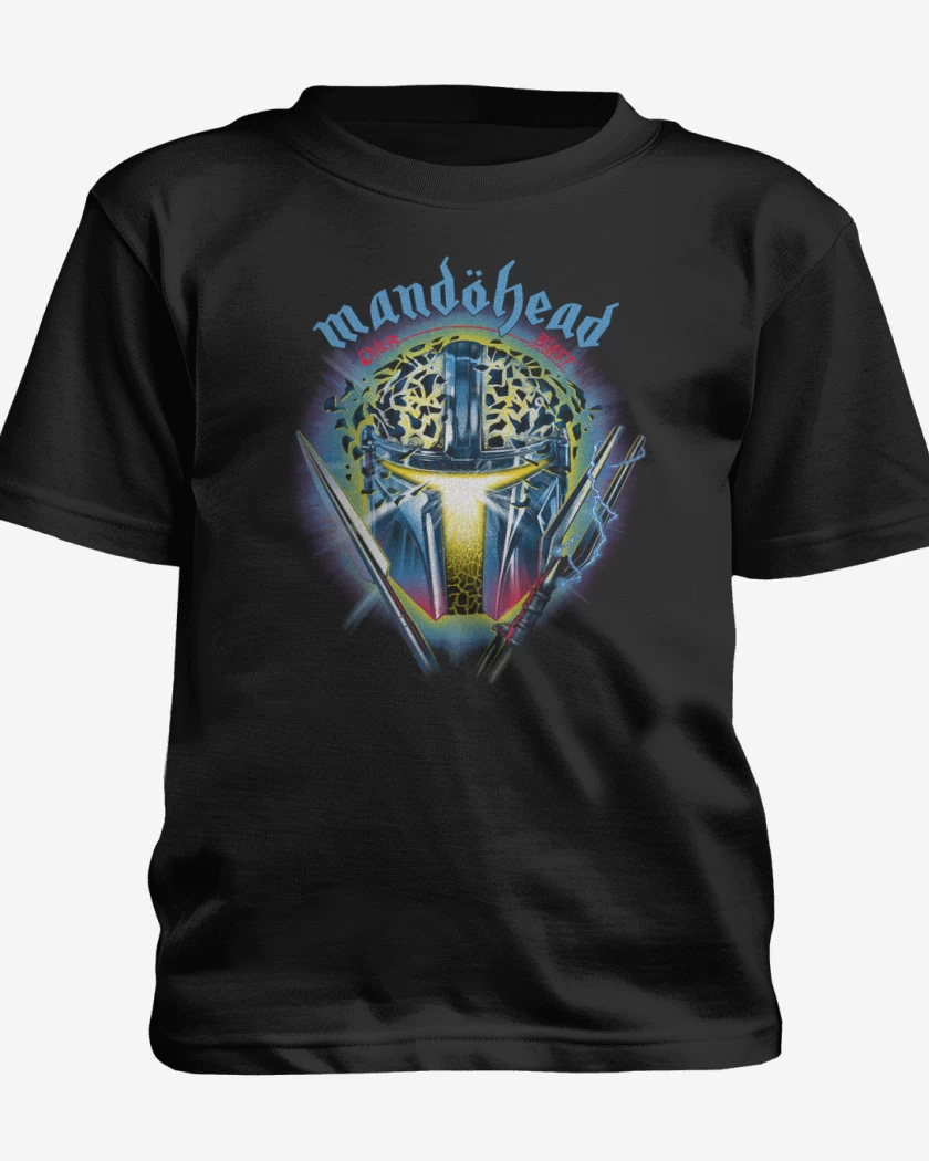 Polera de niño Negro de Mandohead