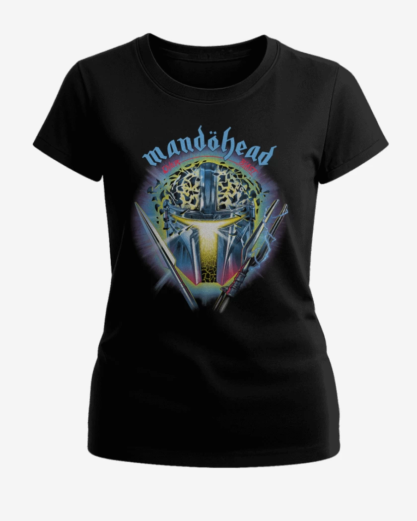 Polera de Mujer Negro de Mandohead