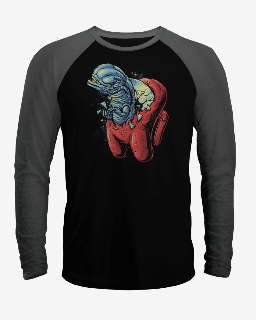 Polera Raglan Among alien