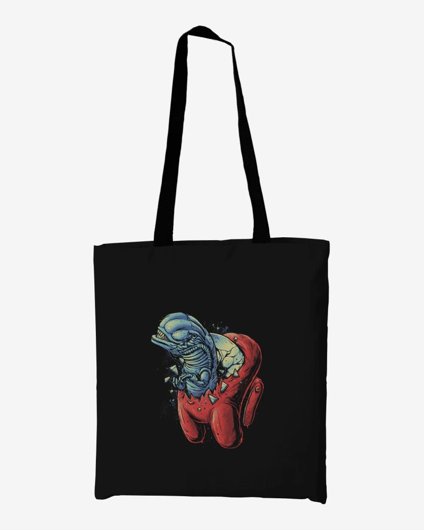 Totebag Negro de Among alien