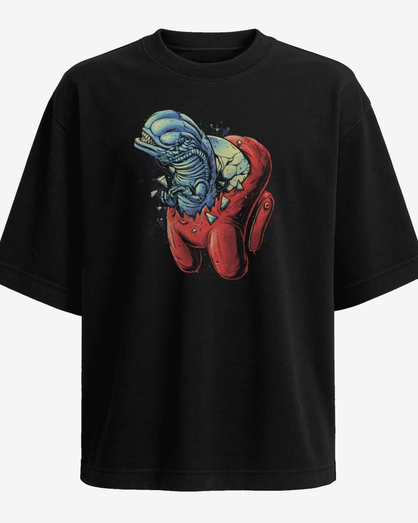 Polera Oversize Among alien