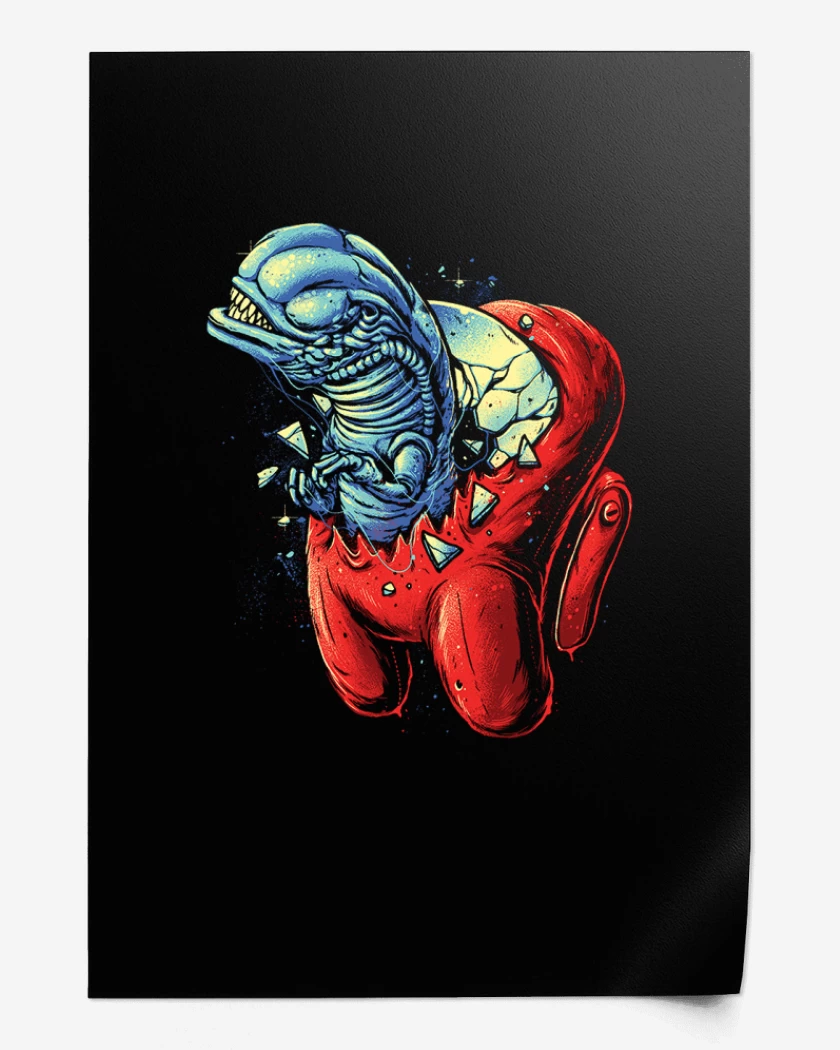 Print Among alien