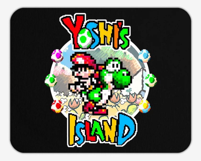 Mousepad Yoshi Island