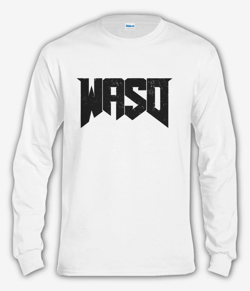 Polera manga larga Blanco de WASD