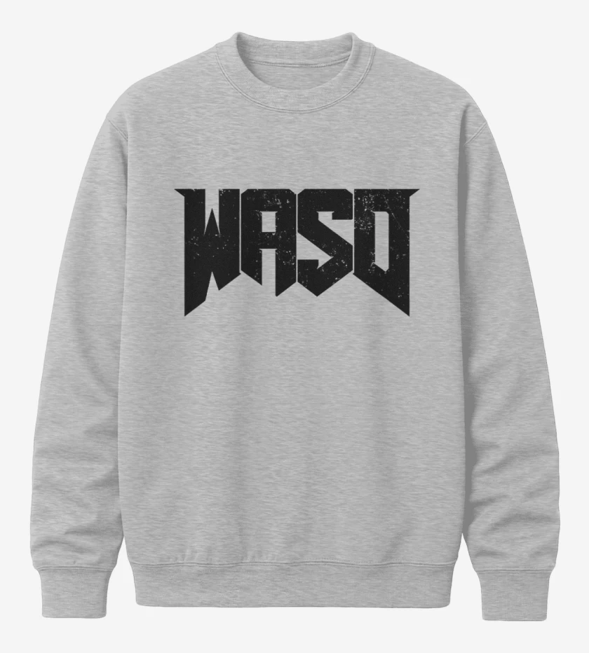 Poleron polo Gris Melange de WASD