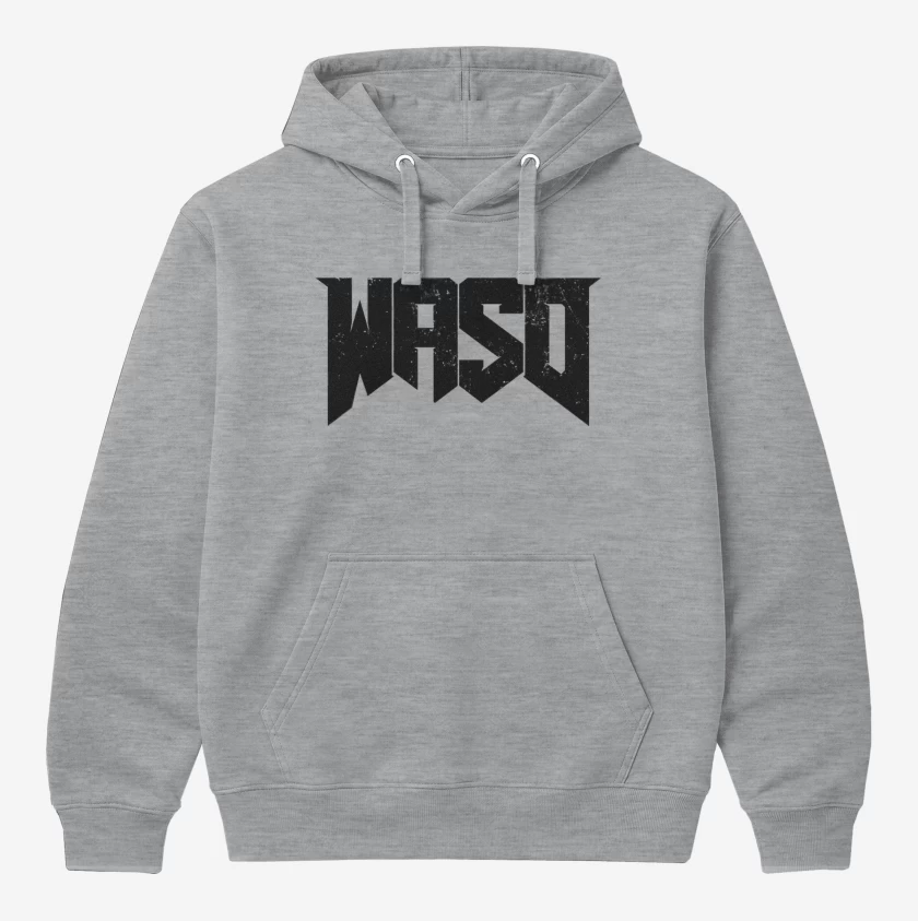 Polerón Canguro Gris Melange de WASD